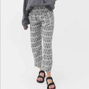 Urban outfitters grey cottage pull on pants